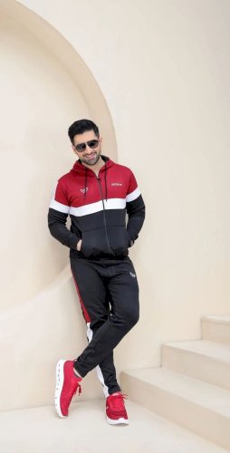 জ্যাকেট+ট্রাউজার 1 সেট Exclusive full set Tracksuit for Men And Women   JK025