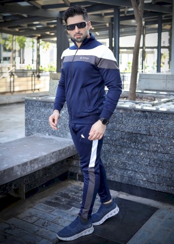 জ্যাকেট+ট্রাউজার 1 সেট Exclusive full set Tracksuit for Men And Women Code JK030