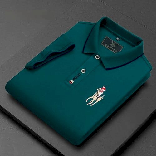 Super Premium Cotton Half Sleeve Polo Shirt For Men